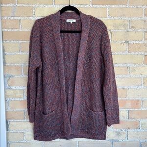 Sandwich Cozy Knit Open-Front Cardigan Sweater